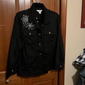 C. J. BANKS light weight jacket.  Size 1X great for dressing up or down